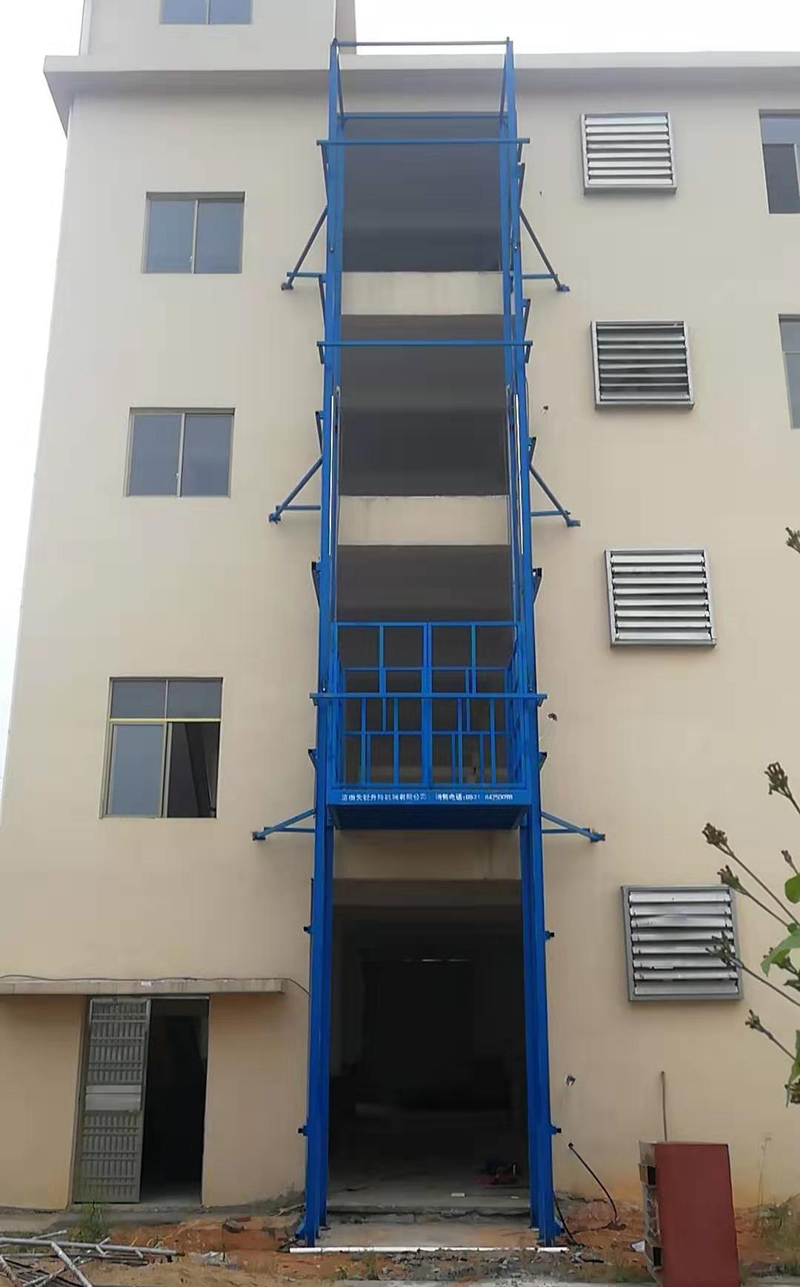 鄂州室外导轨式升降平台
